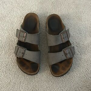 Birkenstocks sandals. Green/grey color. Size 37
